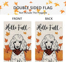 Seasonal Garden Flags Poodle Dog Double Sided Flags Set of 11 Holiday Farmhouse Indoor Outdoor Yard Lawn Christmas Gifts Decorations 12.5x18 Inch by GreenHaven Gardens