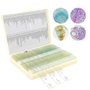 120 Microscope Slides with Specimens for Kids, Prepared Microscope Slides for Kids Microbiology, Prepared Microscope Slides for Adults by TinyTreasures Baby Boutique