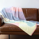 Soft Chenille Yarn Throw 36"x48", Handmade Knit Throw Blanket, for use in All Seasons, Soft Cozy Warm Knitted Blanket for Bed Sofa, Couch Chair, Living Room(1.37Ib) by CozyNest Decor