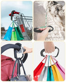 Stroller Hooks, 6.3" Large Stroller Clip, 2 Pack Stroller Hooks for Hanging Bags and Shopping, Stroller Accessories for Mommy, Large Carabiner by TinyTreasures Baby Boutique