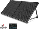 Renogy 100 Watt 12 Volt Portable Solar Panel with Waterproof 20A Charger Controller Foldable 100W Solar Suitcase with Adjustable Kickstand for Power Station, 100W Panel-20A Controller, Black by CozyNest Decor