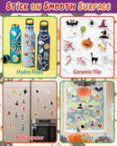 Benresive Reusable Sticker Book for Toddlers 2-4 Years, Fun Travel Stickers for Kids, Waterproof Sticker Books for Toddlers 1-3, Crafts Activities for Todddlers 1-3 2-4 3-5 - Halloween by TinyTreasures Baby Boutique