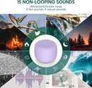 White Noise Machine Babelio Mini Sound Machine for Adults Kids Baby | 15 Non-looping Sounds | Timer | Easy to Pocket and Travel - Purple by TinyTreasures Baby Boutique