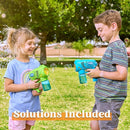 JOYIN 2 Kids Bubble Gun with 2 Bottles Refill Solution, Bubble Machine Gun for Toddlers 1-3 Kids 4-8, Party Favors, Summer Toy, Outdoors, Easter, Birthday Gift by TinyTreasures Baby Boutique
