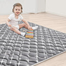 High-Density Foam Baby Play Mat, 50x50 Inches Thicken One-Piece Comfortable and Soft Playmat, Non Slip Machine Washable Floor Mat for Infants, Tapete Para Bebes,Toddlers by TinyTreasures Baby Boutique