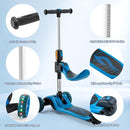 GLAMUP Kids Scooter, 2-in-1 Folding Kick Scooters, Adjustable Height, Safety Lock, 3 Wheel Kick Scooter for Boys and Girls Ages 3-14 by TinyTreasures Baby Boutique