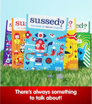 SUSSED The Wacky ‘What Would You Do’ Card Game - Social Fun for Teens, Boys, Girls for Kids Ages 10+ & Adults - Blue Pack by TinyTreasures Baby Boutique