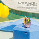Aqua Outdoors in-Pool Side Table Large for 10-14 in. of Water (Coral Reef) by GreenHaven Gardens