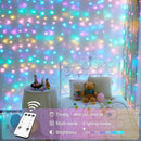 JMEXSUSS 300LED Easter Decorations Curtain Lights with Remote, 9.8x9.8ft Easter Sting Lights Plug in for Bedroom Wall Window Party Backdrop Porch Patio Garden Yard Indoor Outdoor Decor by CozyNest Decor