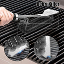 GRILLART Grill Brush and Scraper BBQ Brush for Grill, Safe 18" Stainless Steel Woven Wire 3 in 1 Bristles Grill Cleaning Brush, BR-4516 by GreenHaven Gardens