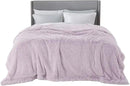 Bedsure GentleSoft Fluffy Lavender Purple King Size Blanket for Bed, Thick Soft Sherpa Faux Fur Fleece Bedding Fuzzy Plush Winter Warm Large King Blanket, Cozy Purple Gifts for Men Women, 108x90 by CozyNest Decor