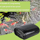 16 x 16 FT Pond Liner, 20 Mil Fish Pond HDPE Liner, Pond Liners for Outdoor Ponds, Koi Ponds, Garden Fountain, Waterfall by GreenHaven Gardens