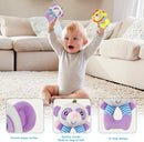 BLOOBLOOMAX Sock rattles for Babies 0-24 Months Baby Animal Foot Finder Educational Toys by TinyTreasures Baby Boutique