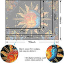 Lunerfex Sun and Moon Tapestry Mandala Wall Tapestry, Cute Tapestries for Bedroom Ceiling Tapestries Wall Hanging for Bedroom Living Room Decor Sun-1 44"x60" by CozyNest Decor