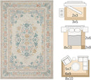 jinchan Vintage Floral Runner Rug 2x6 - Machine Washable Distressed Design Non-Slip Low-Pile Soft Thin Carpet for Hallway Kitchen Farmhouse Bedroom Entryway Laundry Room (2x6ft,Apricot Multi) by TinyTreasures Baby Boutique