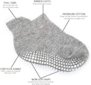 Zaples Baby Non Slip Grip Ankle Socks with Non Skid Soles for Infants Toddlers Kids Boys Girls by TinyTreasures Baby Boutique