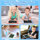LCD Writing Tablet for Kids, 8.5 Inch Colorful Doodle Board Drawing Tablet, Educational Learning Toys Birthday Gifts for Kids Age 3 4 5 6 7 8 (16 Pack) by TinyTreasures Baby Boutique