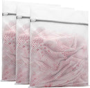 Muchfun 3Pcs Durable Honeycomb Mesh Laundry Bags for Delicates 16 x 20 Inches (3 Large) by TinyTreasures Baby Boutique