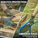 Vgo... 1-Pair Gardening Gloves Men, Safety Work Gloves, Puncture-proof, Thornproof, Touchscreen (SL7475) by GreenHaven Gardens