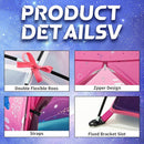 Kids Play Mermaid Tent for Kids, Play Tentes Foldable Pop Up Indoor Outdoor Party Playhouse Tents Toy for Boys Girls-47 * 47 * 41 (Pink) by TinyTreasures Baby Boutique