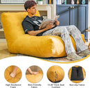 Bean Bag Chair Lazy Bean Bag Sofa, Floor Beanbag Chairs with Stuffed High-Density Foam, Memory Foam Bean Bag Sofa for Living Room, Bedroom and Office by TinyTreasures Baby Boutique