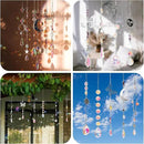 10 Set DIY Suncatcher Making Kits,Crystal Suncatcher Prism Hanging Kit with Hooks/Chain Rainbow Maker,Make Your Own Decorative Hanging Suncatcher for Adults Wedding Windows Home Garden by GreenHaven Gardens
