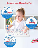Coogam Magnetic Letters Practicing Board, Magnets Tracing ABC Alphabet Board Learning to Write Uppercase&Lowercase Educational Toy Fine Motor Montessori Gift for 3 4 5 Years Old Preschool Kids by TinyTreasures Baby Boutique
