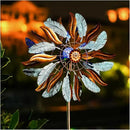Solar Wind Spinners 87 Inch Extra Large Metal for Yard, Garden Decor Yard Art Windmills for Outdoor by CozyNest Decor