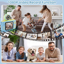 Camera for Kids, Toddler Volging Cameras Age 3-8 Christmas Birthday Gifts for Boys and Girls 3-12 Year Old Boys Digital Camcorder for Video Portable Kids Selfie Camera with 32GB SD Card Blue by TinyTreasures Baby Boutique