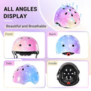 Kids Helmet for 2-3-5-8-14 Ages Girls and Boys, Ventilation and Impact Resistance Toddler Helmet for Multi-Sport Bicycle Scooter Inline Roller Skate and Skateboarding by TinyTreasures Baby Boutique