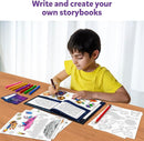 Skillmatics Storybook Art Kit - Create Space-Themed Stories, DIY Craft & Writing Kit with 300+ Stickers, Scrapbooking Activity, Gifts for Kids Ages 5, 6, 7, 8, 9, 10 by TinyTreasures Baby Boutique