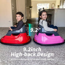 Baby Bumper Car, 6V Electric Kids Bumper Car for Toddlers with Remote Control, Bluetooth - Red by TinyTreasures Baby Boutique