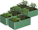 6x3x2 ft Raised Garden Bed, Large Metal Planter Raised Beds, Planters for Outdoor Plants for Vegetables, Flowers, Herbs, Fruits, and Succulents.(4 Pcs) by CozyNest Decor