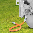 Fevone 25 ft Garden Hose, Heavy Duty Water Hose, Hybrid Polymer, Kink Resistance, Flexible, Durable, Leak Free, Aluminum Fittings, 3/4" GHT, 5/8" ID, 600 Psi, Drinking Water Safe by GreenHaven Gardens