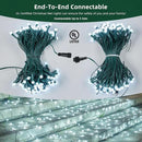 Led Net Lights Christmas Lights Outdoor White Christmas Net Lighting with 121Led Mini Globe Lights 5ftx5ft, Outdoor Indoor Fairy Mesh Net Lights for Christmas Trees, Bushes, Shrubs Decorations by GreenHaven Gardens