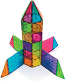 MAGNA-TILES Classic 100-Piece Magnetic Construction Set, The ORIGINAL Magnetic Building Brand by TinyTreasures Baby Boutique