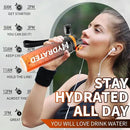 Water Bottle, 32 oz Motivational Water Bottles with Time Marker-Tritan & BPA Free, Sports Water Bottle with Time to Drink & Strap, Wide Mouth, Leakproof -Gift for Christmas Gym Fitness & Outdoor by CozyNest Decor