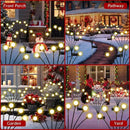 Solar Garden Lights Outdoor, 4 Pack Firefly Swaying Lights, Waterproof Garden Decor for Yard Patio Pathway Lawn, Gardening Gifts for Women Christmas Decoration by GreenHaven Gardens