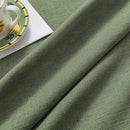 Joydeco Linen Curtains 84 Inch Length 2 Panel Sets,Light Filtering Curtains for Bedroom 52 Inch Wide Living Room Drapes with Back Tabs & Rod Pockets (W52 x L84 Inch, Loden) by CozyNest Decor