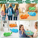 Crochet Kit for Beginners - 3 PCS Baby Chameleon Crochet Kits with Step-by-Step Video Tutorials, Beginner Crochet Kit for Adults Kids, Chameleon Crocheting Set (Orange&Blue&Green) by TinyTreasures Baby Boutique