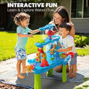 CozyBomB™ Water Table for Toddlers 3-5 | Outdoor Toys Water Play Table, Magnetic Fishing Toy Game, Summer Splash Pond Showers Sand Activity, Sensory Party Birthday Gift Kids Ages 4-8 9-12 (3-Tiers) by TinyTreasures Baby Boutique