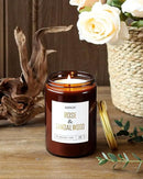 AOOVOO Rose Sandalwood Candles - 22 oz Scented Candles, Aromatherapy Candle, Soy Candle for Home Scented by CozyNest Decor