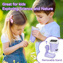 Mini 3-in-1 Pocket Microscope with Camera & Telescope, 32GB SD Card, 2.4" IPS HD Screen, Handheld Digital Microscope for Kids, Educational Science Kit, Christmas Birthday Gift for Boys Girls Ages 3-9 by TinyTreasures Baby Boutique