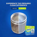 Washing Machine & Dishwasher Cleaner Tablets, 50 Count, Unscented, Compatible with Front/Top Loader & HE Washers, Removes Residue, Stains, Grime & Limescale, 12-Month Supply by CozyNest Decor