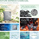 Activated Charcoal Odor Absorber, Odor Eliminator for Strong Odor,Bamboo Charcoal Air Purifying Bags for Home Car Closet Pet, Smoke Room Deodorizer (4 x 500g Large, Unscented) by CozyNest Decor