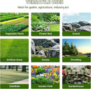 Heavy Duty Weed Barrier, 3.2oz Black Weed Blocker Fabric, Garden Fabric Weed Barrier, Weed Control Fabric Ground Cover, Landscape Fabric for Road, Gardening Mat (4FT*300FT) by GreenHaven Gardens