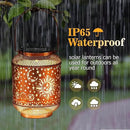 Solar Lanterns Outdoor Garden Decor, Metal Sun Moon Decor Lanterns Birthday Gifts for Women Mom Grandma, Waterproof Hanging Outdoor Solar Lights for Patio, Yard, Lawn, Landscape by GreenHaven Gardens