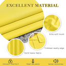 NICETOWN Bright Yellow Blackout Curtains 84 inch Long for Bedroom - Thermal Insulated Solid Grommet Light Blocking Window Curtains & Drapes for Living Room (2 Panels, 52 x 84 Inch, Bright Yellow) by TinyTreasures Baby Boutique
