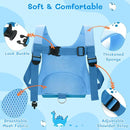 Dr.meter 3 in 1 Toddler Harness Leash + 8.2ft Anti Lost Wrist Link, Cute Dinosaur Kids Safety Harness with Key Lock, Child Walking Harness Assistant Strap for Outdoor Activity Travel by TinyTreasures Baby Boutique