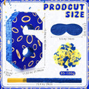 Number 6 Blue and Golden Rings Piñata for Kids Birthday Cartoon Theme Small Piñata with Blindfold Stick Confetti for Fiesta Cinco De Mayo Party Decor, 15.8 x 11 x 2.8 Inch by TinyTreasures Baby Boutique